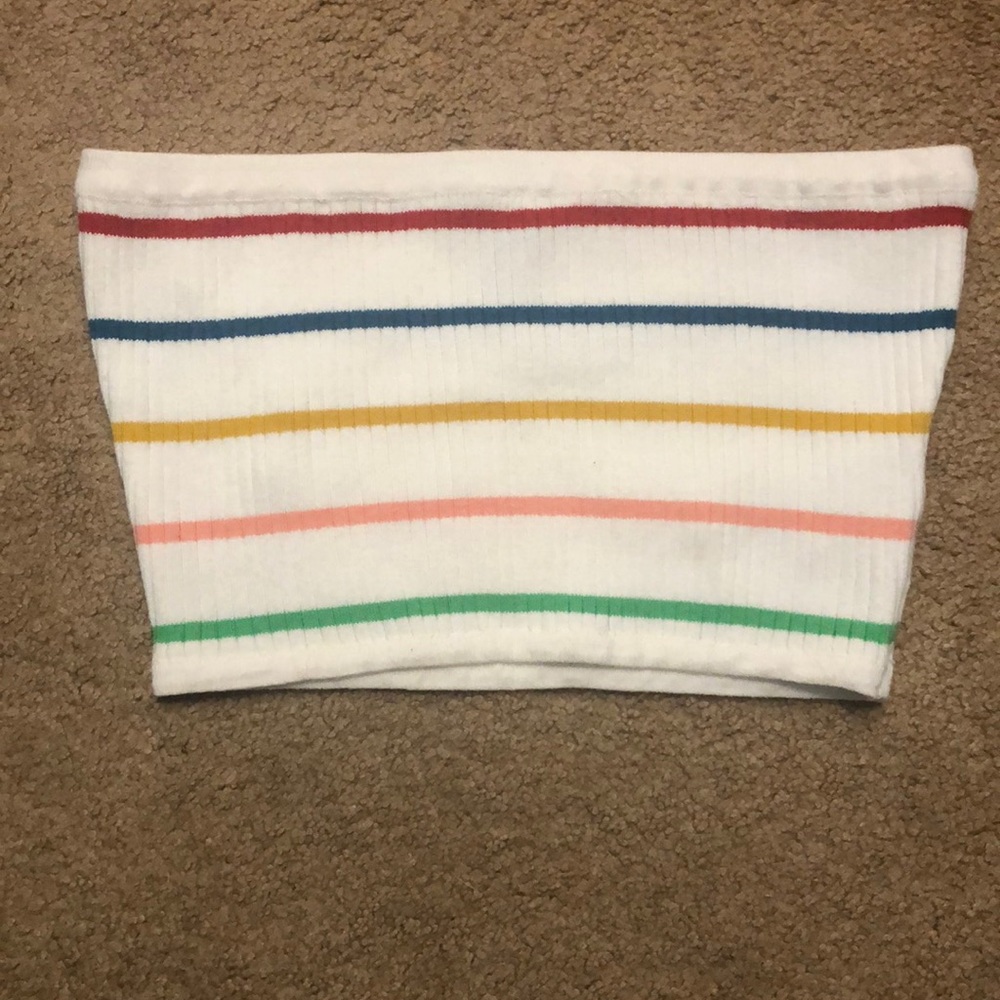FOREVER 21 | Rainbow Tube Top